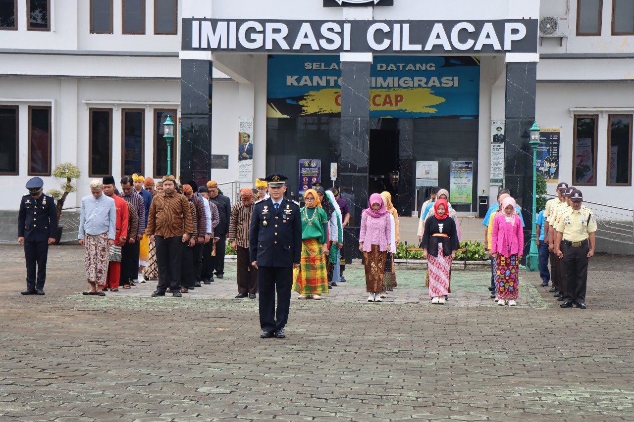 Peringatan Detik-Detik Proklamasi Kemerdekaan Indonesia Di Imigrasi Cilacap